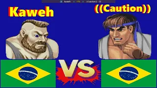 Street Fighter II': Champion Edition- Kaweh VS ((Caution)) FT5