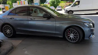 2018 Mercedes C63s AMG - Startup, Revs and Acceleration