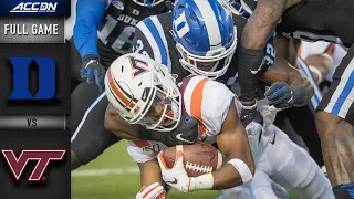 Duke vs. Virginia Tech Full Game | 2019 ACC Football