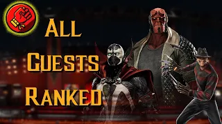 All 13 Mortal Kombat & Injustice Guest Characters Ranked!