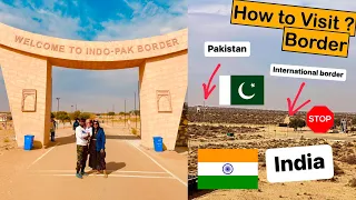 Visiting India-Pakistan Border Zero Line Near Jaisalmer | Full Details | Longewala & Tanot Temple