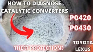 How to Diagnose a bad Catalytic Converter on Toyota and Lexus