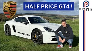 Porsche 718 Cayman T - Half the price of a GT4 but not half the car !