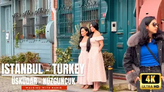 ISTANBUL Uskudar Kuzguncuk |The joy of walking in magical alleys and colorful cartoon houses| 4KHD