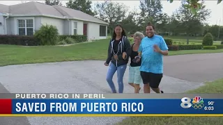 Family rescued from Puerto Rico now living in Pasco