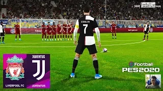 PES 2020 | Liverpool vs Juventus | C.Ronaldo Free Kick Goal | Gameplay PC