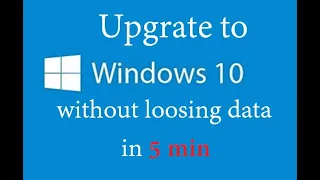 How to upgrade windows 8.1 to windows 10 without losing data using media creation tool.Update free.
