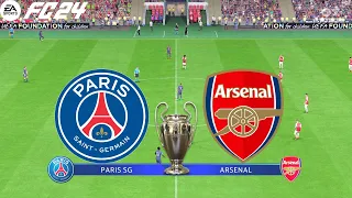 FC 24 | PSG vs Arsenal - UEFA Champions League Final - PS5™ Gameplay