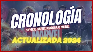 ORDEN CRONOLÓGICO DE MARVEL ACTUALIZADO 2024! 🔥