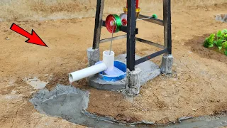How to make mini water pump | windmill system | Science project