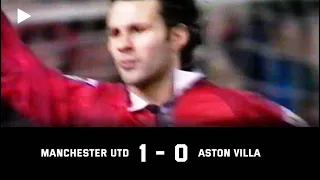 Manchester United v Aston Villa | On This Day | 1997/1998