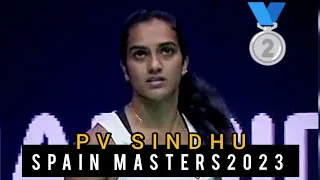 Silver🥈 For Pv Sindhu At The Spain Masters 2023 | GENTLE SPORTS