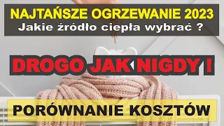 █▬█ █ ▀█▀ CZYM NAJTANIEJ OGRZAĆ DOM W 2022/2023 ROKU - które źródło wybrać? ile kosztuje 1kWh ?