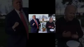 Trump & Biden sing and dance together: video source tiktok-funnyeditsxp for original vid