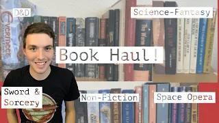 My First Book Haul! | Fantasy, Sci-Fi, Non-Fiction