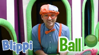 BLIPPI VISITS | Amy's Playground | Educational Videos for Toddlers | Blippi Videos