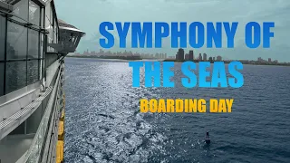 Symphony of the Seas Day 1- Flight, Boarding, Sail Away, Night Life