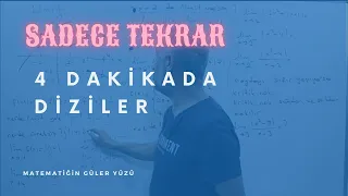 4 DAKİKADA DİZİLER | SADECE TEKRAR