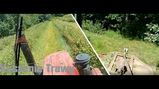 KOSZENIE TRAWY W PORZECZKACH 🚜-U-R-S-U-S- C330