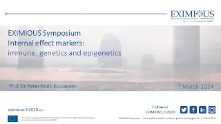 Internal effect markers | EXIMIOUS Symposium | 7 March 2024