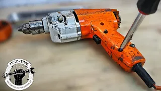 Broken Old drill Restoration - Black and Decker