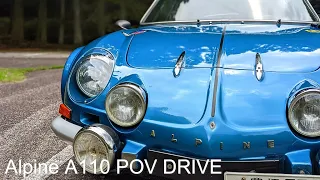 【Alpine A110】8月の灼熱の中Alpine A110でドライブ。