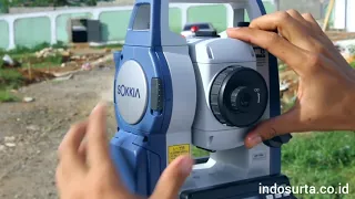 CARA MENGGUNAKAN TOTAL STATION SOKKIA CX Series