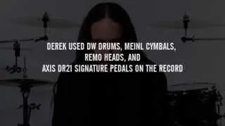 Serpents Rise - Faced With Strife - Derek Roddy - Isolated Drums