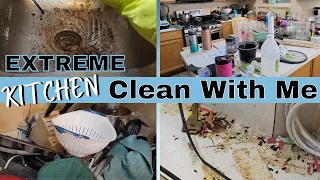 Extreme Kitchen Real Life Declutter and Clean With Me! Tossed Over 50%!!