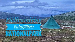 Fulufjällets nationalpark - äventyrlig fjällvandring och test av Tentipi (english subs)