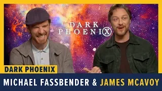 Michael Fassbender and James McAvoy Talk DARK PHOENIX