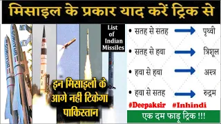 भारत की ये मिसाइल चीन और पाकिस्तान के लिए खतरा क्यों है  | Important Missiles Of India | Learn Trick