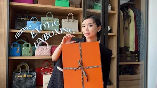 HERMÈS TOKYO SCORE: EXOTIC UNBOXING.. BIRKIN OR KELLY? | WILLABELLE ONG