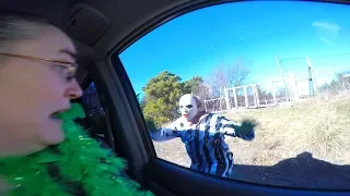 Attacked By a Leprechaun!?! Scary Clown Attacks in St. Paddy's Day Disguise