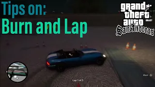 Tips on: Driving School's Burn and Lap (GTA San Andreas) (All Platforms/Versions)