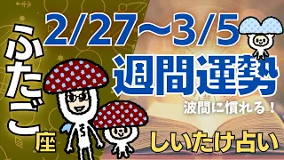 【双子座】しいたけ占い/2023年2月27日〜3月5日/今週の運勢【ゆっくり解説】