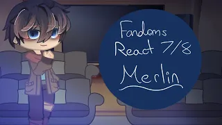 Fandoms React ||❤️💙Merlin💙❤️|| Ships: Merthur || Part 7/8