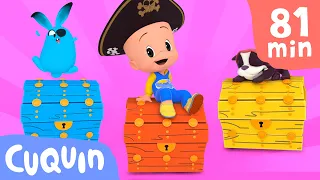 Pirate Cuquin's and his magic treasure chests : Learn the colors and much more with Cuquin and Ghost