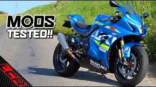 GSXR Modifications Road Tested | Carbon Wheels Do They Make A Difference?