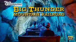 Big Thunder Mountain Railroad at Night On Ride Low Light 4K POV Disneyland Paris 2023 08 20