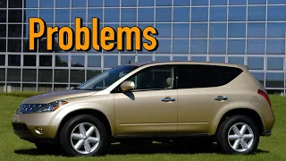 What are the most common problems with a used Nissan Murano Z50?