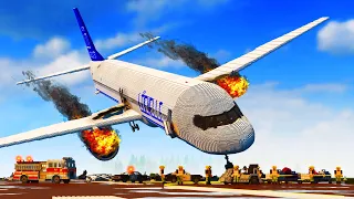 Realistic Emergency Landings 😱 Teardown