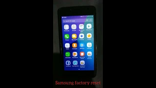 Samsung mobile factory data Reset delete all