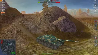 WOT Blitz 1vs4 / AMX CDC / 5 kills / 4 587 dmg