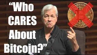 Jamie Dimon: Why Bitcoin WON'T WORK and "STUPID" Investors will PAY PRICE