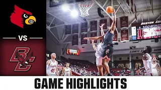 Louisville vs. Boston College Men's Basketball Highlight (2022-23)