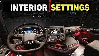 All INTERIOR SETTINGS🔧Explained • Truckers of europe 3