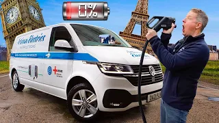 JOURNEY FROM HELL - London to Paris in the WORLDS WORST Electric Van