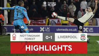 Jota Sends The Reds to Wembley | Nottingham Forest 0-1 Liverpool | Emirates FA Cup 2021-22