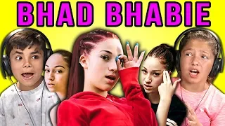 KIDS REACT TO BHAD BHABIE